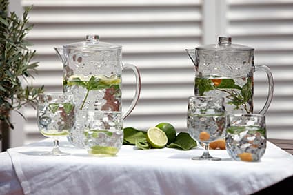 Flaska för servering Marine Business Ice, transparent, 1.2 liter, 2-pack