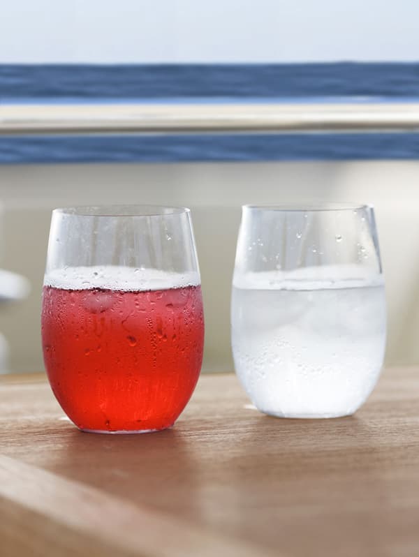 Plastglas Marine Business Party Clear, non-slip, transparent, 59 cl, 6-pack