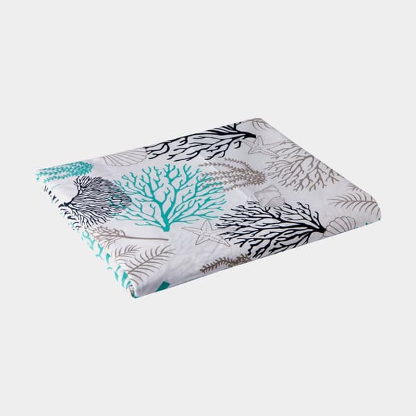 Vaxduk i textil Marine Business Coastal Plastified White, vit, 100 x 115 cm