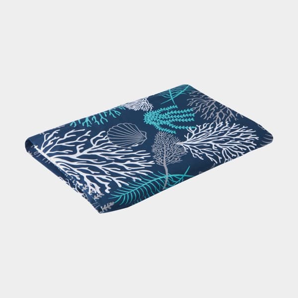 Vaxduk i textil Marine Business Coastal Plastified Blue, blå, 100 x 115 cm