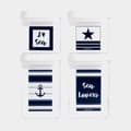 Miniatyrbild 1 av 2: Förvaringsburkar i plast Marine Business Canisters Sea Lovers, transparent, 4-pack