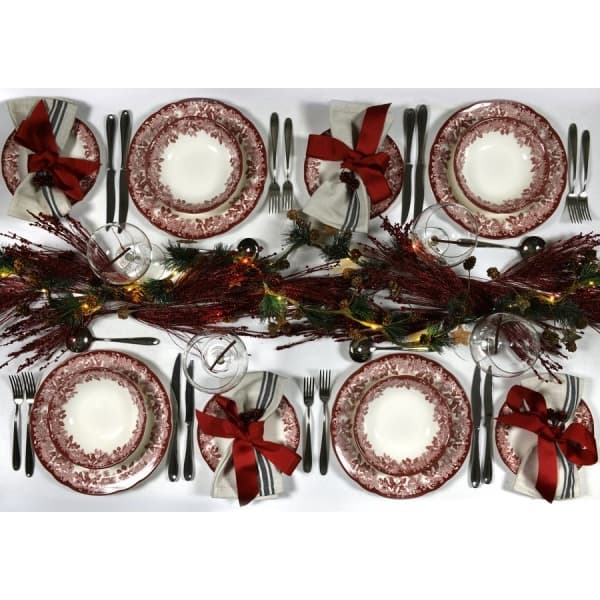 Cranberry Italian Djup Tallrik 15cm - Spode
