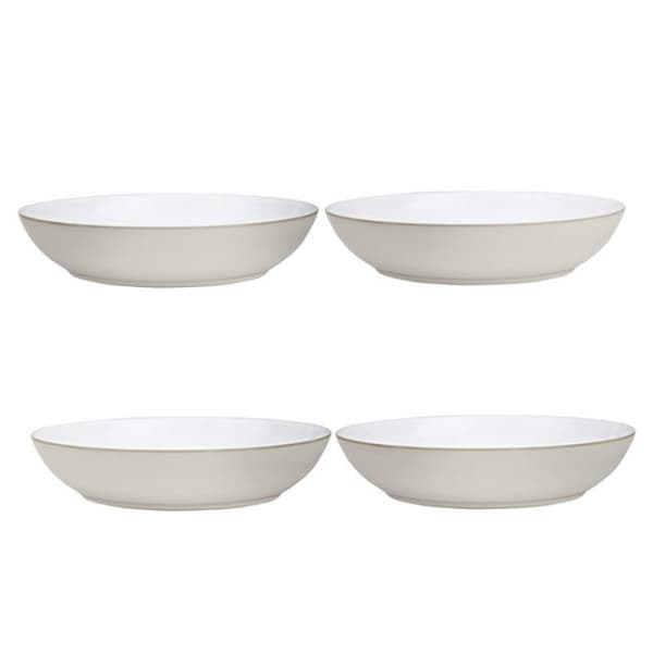 Natural Canvas Pasta Plate Ø 22cm, 4-pack - Denby