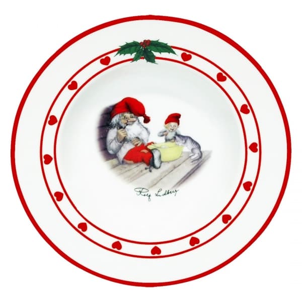 Christmas Deep Plate Ø 21.5cm - Rolf Lidberg