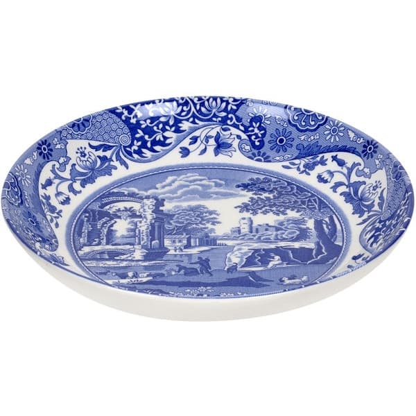Blue Italian Pasta Plate, Ø 23cm - Spode