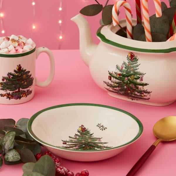 Christmas Tree Skål, Ø 15 cm - Spode