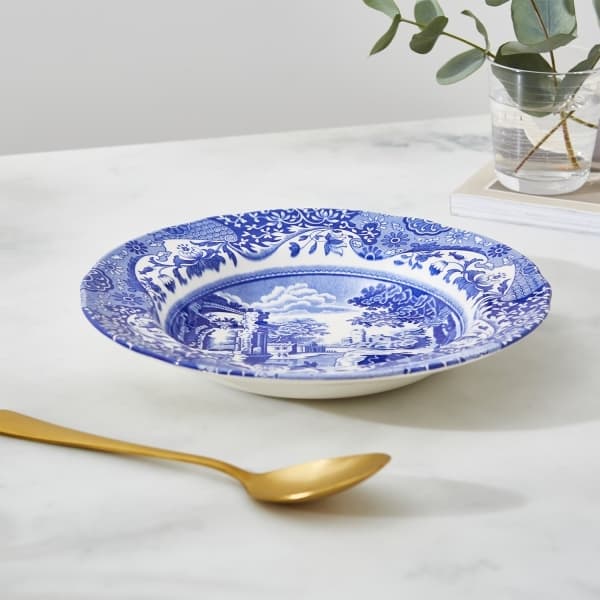 Blue Italian Soup Plate, Ø 23cm - Spode