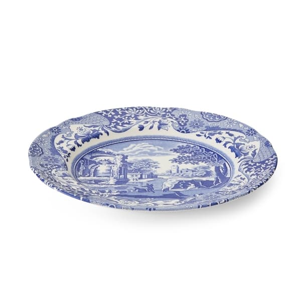 Blue Italian Tallrik, Ø 23cm - Spode