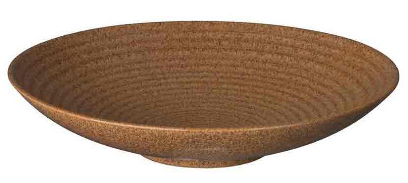 Craft Chesnut Medium Ridged Bowl