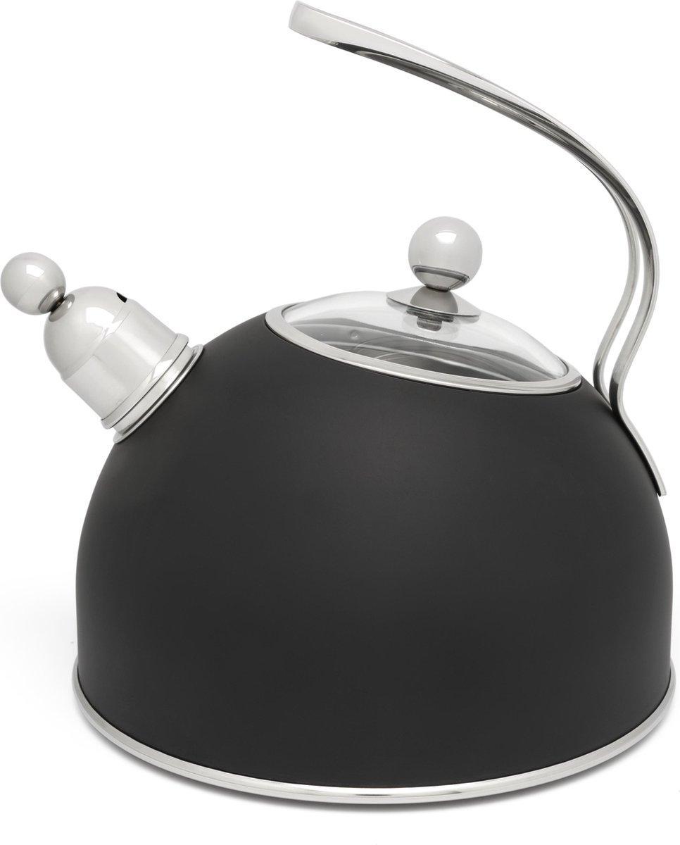 Bredemeijer Visslande vattenkokare 2,5l stål / svart matt 171002