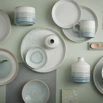 Kiln Green Tallrik 21,5 cm 4-pack