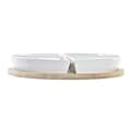 Pikkukuva 2 / 3: Alkuruokasetti DKD Home Decor Sininen Luonnollinen Bambu Kivitavara Välimeren 21,5 x 21,5 x 1 cm (5 pcs)