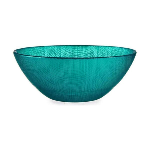 Skål Vivalto 623915 Turkisblå Glas Ø 15 cm (6 enheder)