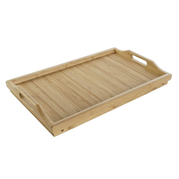 Sammenklappelig sengebakke DKD Home Decor Bambus 64 x 30 x 24 cm
