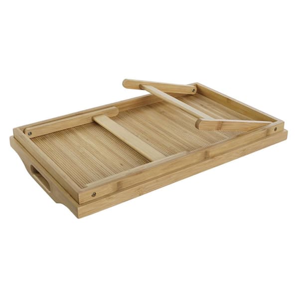 Sammenklappelig sengebakke DKD Home Decor Bambus 64 x 30 x 24 cm