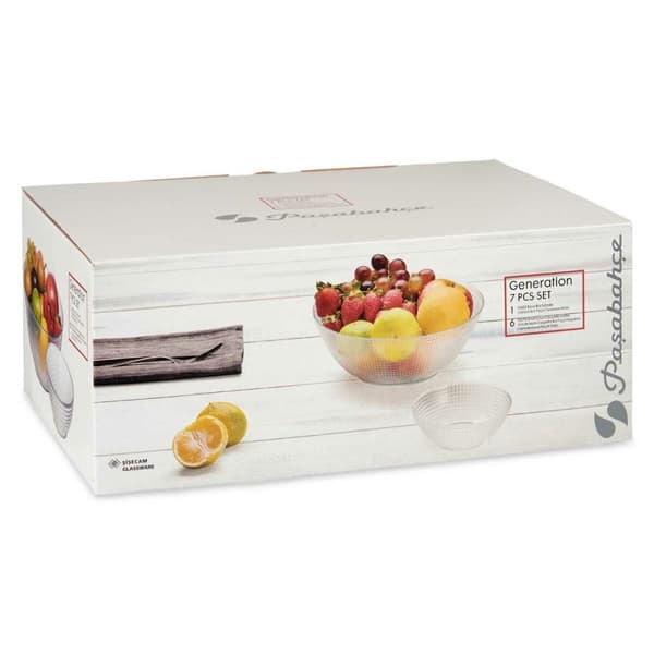 Skålset Pasabahce Generation Transparent Glas (4 antal)