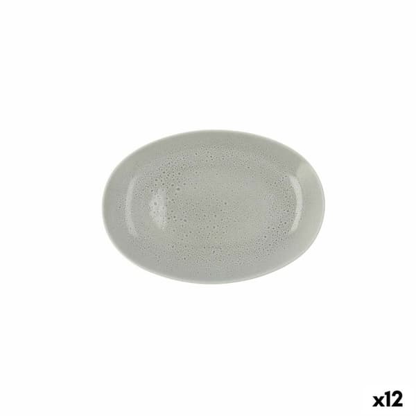Snacksbrett Ariane Porous Keramikk Grønn Ø 26 cm (12 enheter)