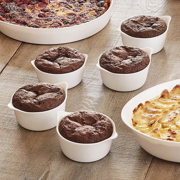 Skål Luminarc Smart Cuisine Hvid Glas (12 enheder)