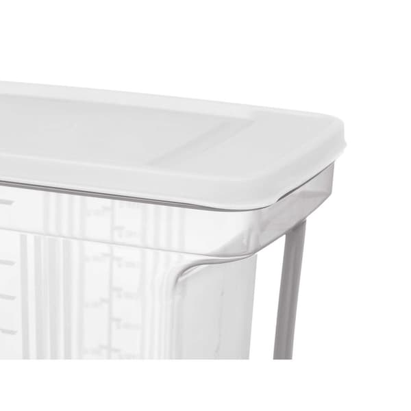 Ruoan säilytysrasia Kinvara 02 1507 Harmaa Läpinäkyvä 2,5 L 20,5 x 17 x 13 cm (24 osaa)