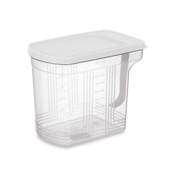 Ruoan säilytysrasia Kinvara 02 1507 Harmaa Läpinäkyvä 2,5 L 20,5 x 17 x 13 cm (24 osaa)