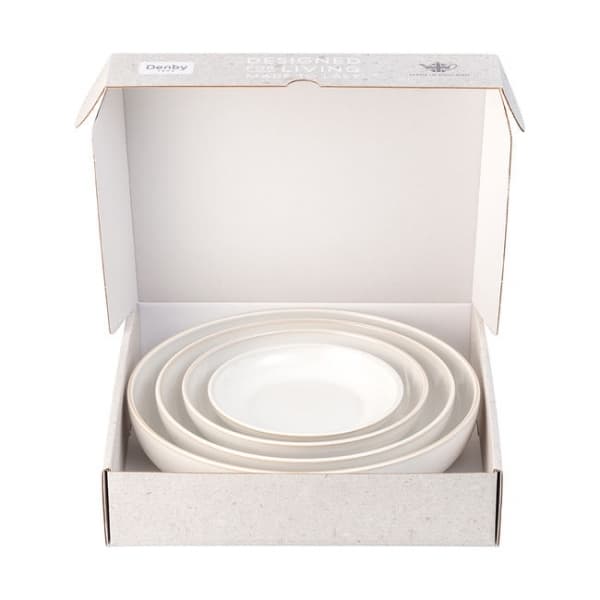 Natural Canvas Bowl Set, 4-pack - Denby
