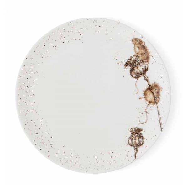 Dinner Plate Country Mice Ø 27cm, 4-pack - Royal Worcester