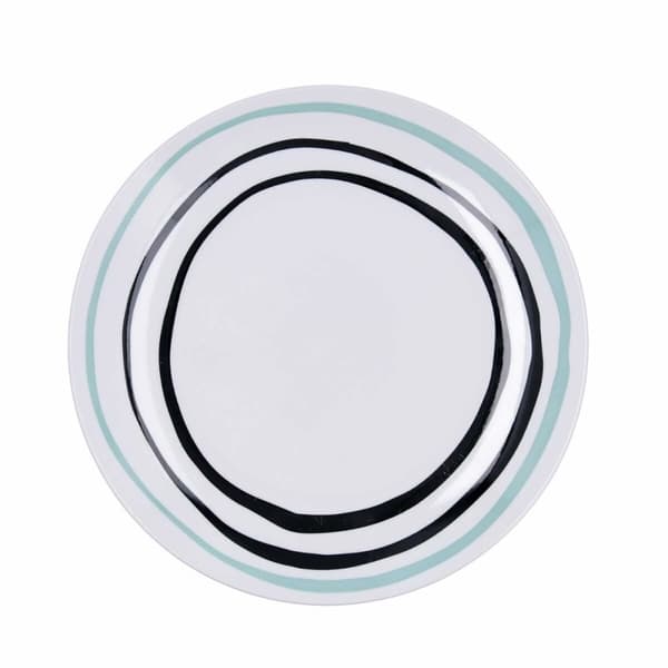 Flat tallerken Bidasoa Zigzag Flerfarget Keramikk 26,5 cm