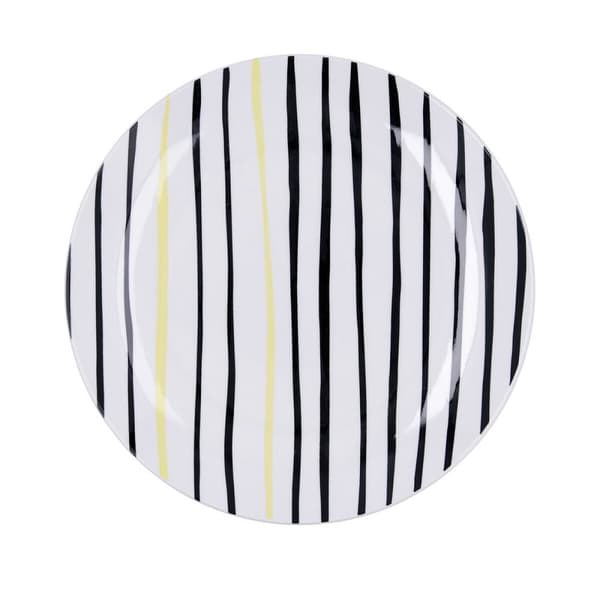 Flat tallerken Bidasoa Zigzag Flerfarget Keramikk 26,5 cm
