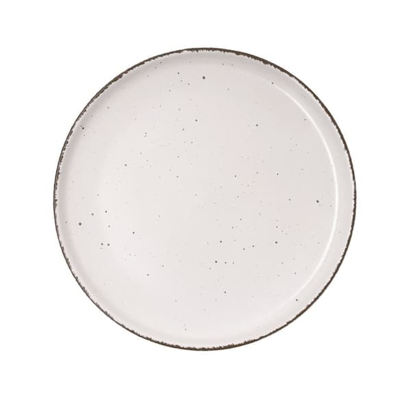 Flat tallerken Quid Duna Beige Keramikk 26,5 x 2,8 cm
