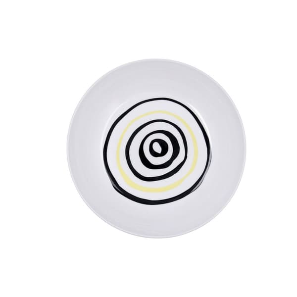 Dyp plate Bidasoa Zigzag Flerfarget Keramikk Ø 20 cm