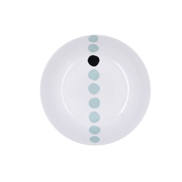 Dyp plate Bidasoa Zigzag Flerfarget Keramikk Ø 20 cm