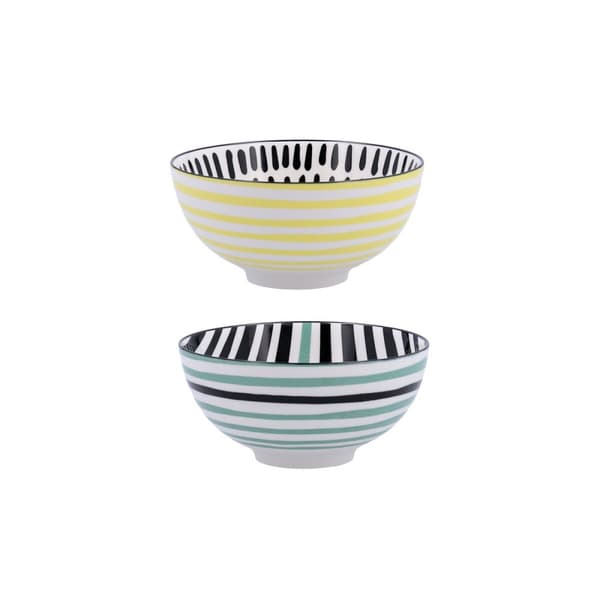Bolle Bidasoa Zigzag Flerfarget Keramikk 15 x 15 x 7,3 cm