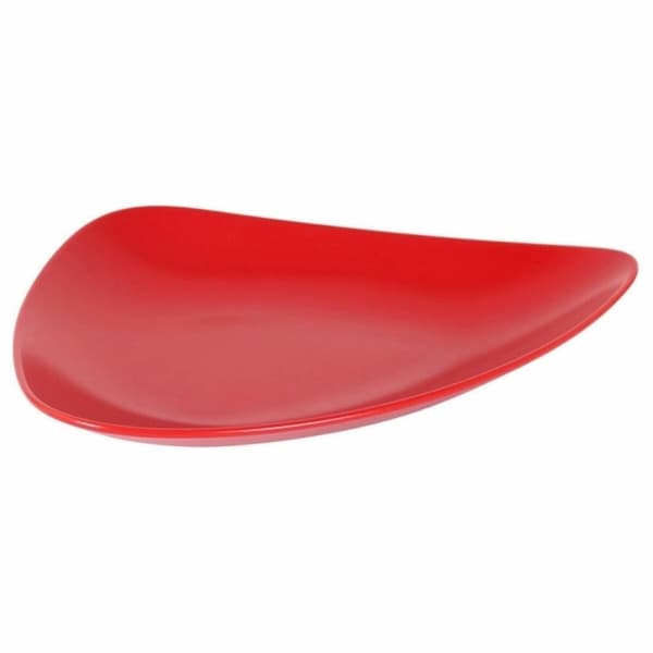 Platt skål Inde Röd 31 x 25 x 4 cm (6 antal)