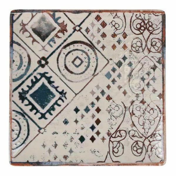 Jälkiruokalautanen La Mediterránea Grecia Posliini 18 x 18 x 2 cm (12 osaa)