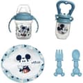 Pikkukuva 1 / 6: THERMOBABY MICKEY 1st age måltidspaket - 1 nibbler + 1 skål + 1 kopp med handtag + 2 skedar