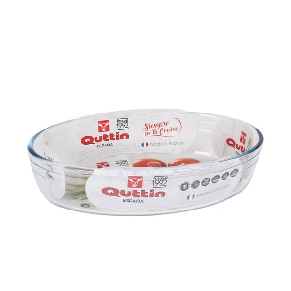 Ovn Fad Quttin Glas Oval 1,8 L 26,2 x 17,8 x 6,1 cm (6 enheder)