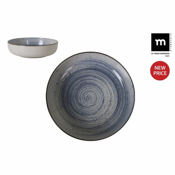 Djup tallrik La Mediterránea Swirl Ø 18 cm (12 antal)