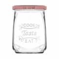 Miniatyrbild 2 av 5: Genomskinlig glasburk Inde Tasty 550 ml Med lock (12 antal)