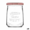 Miniatyrbild 1 av 5: Genomskinlig glasburk Inde Tasty 550 ml Med lock (12 antal)