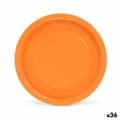 Miniatyrbild 1 av 2: Tallriksset Algon Engångsanvändning Papp Orange (36 antal)