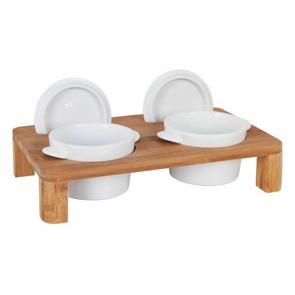 Tilltuggsset Inde Bambu Porslin 29 x 18 x 6 cm Kastrull x 2 (6 antal)