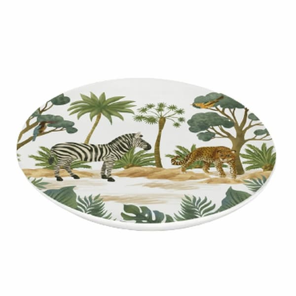 Desserttallerken La Mediterránea Sauvage Melamin 20 x 20 x 1,5 cm (24 enheder)