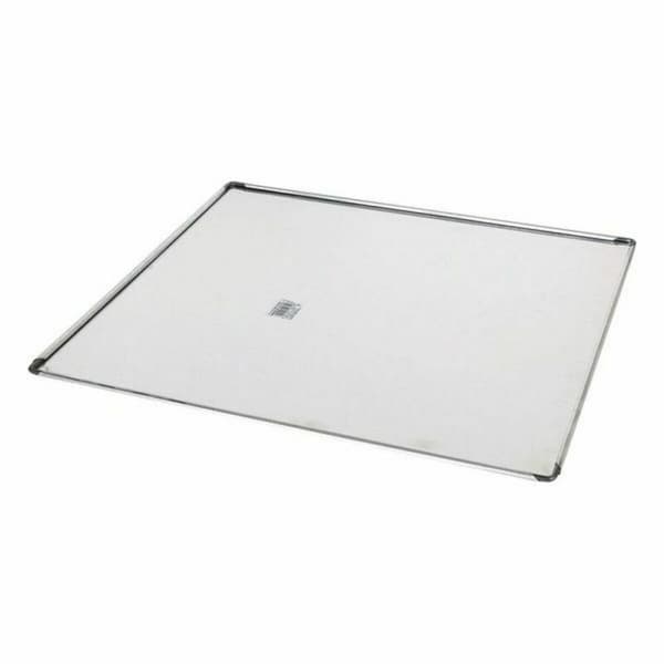 Bageplade VR Sølvfarvet Aluminium Rektangulær 41 x 37 x 0,5 cm (6 enheder)