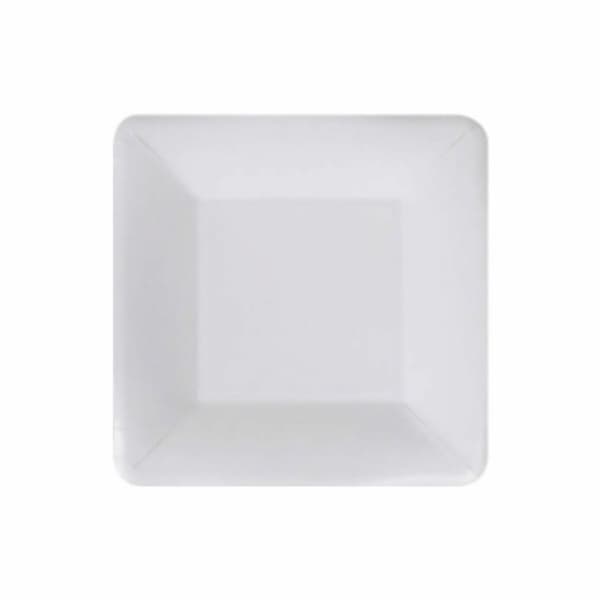 plade Algon Engangsanvendelse Hvid Pap 18 cm (36 Enheder)