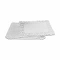Miniatyrbillede 2 af 3: Kagefad Algon Hvid 15 x 22 x 1 cm (4 Dele) (48 enheder)
