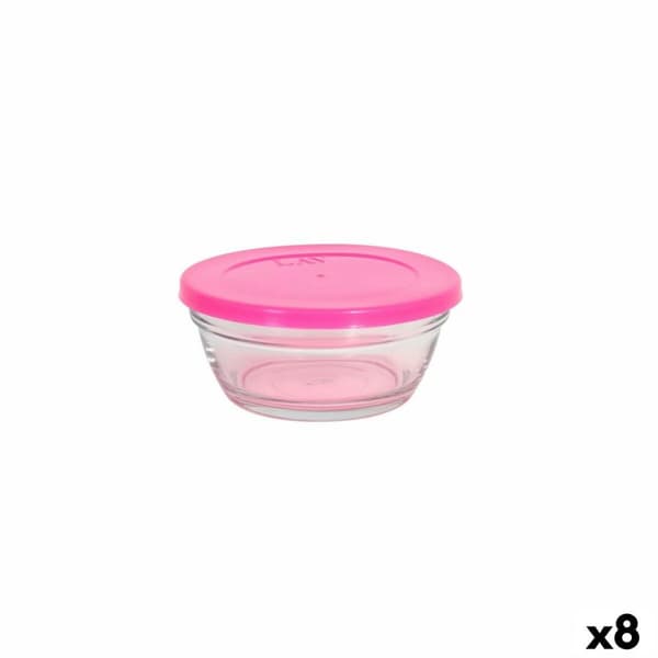 Skålset LAV Med lock 250 ml 6 Delar (8 antal)