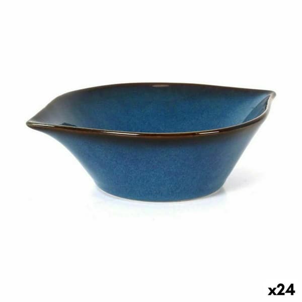 Snackskål La Mediterránea Pica-pica Blå 15 x 11,7 x 4,4 cm (24 enheder)