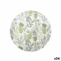 Miniatyrbild 1 av 2: Tallriksset Algon Engångsanvändning Papp Blommig 3 Delar 28 cm (24 antal)