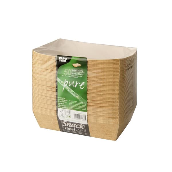 Matbricka PAPSTAR 40x110x160mm 50/fp