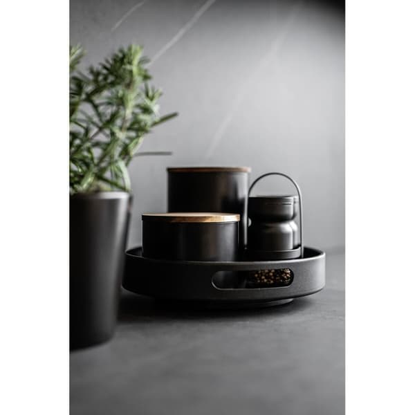 Bricka Wenko Susie 55098100 Svart Rund
